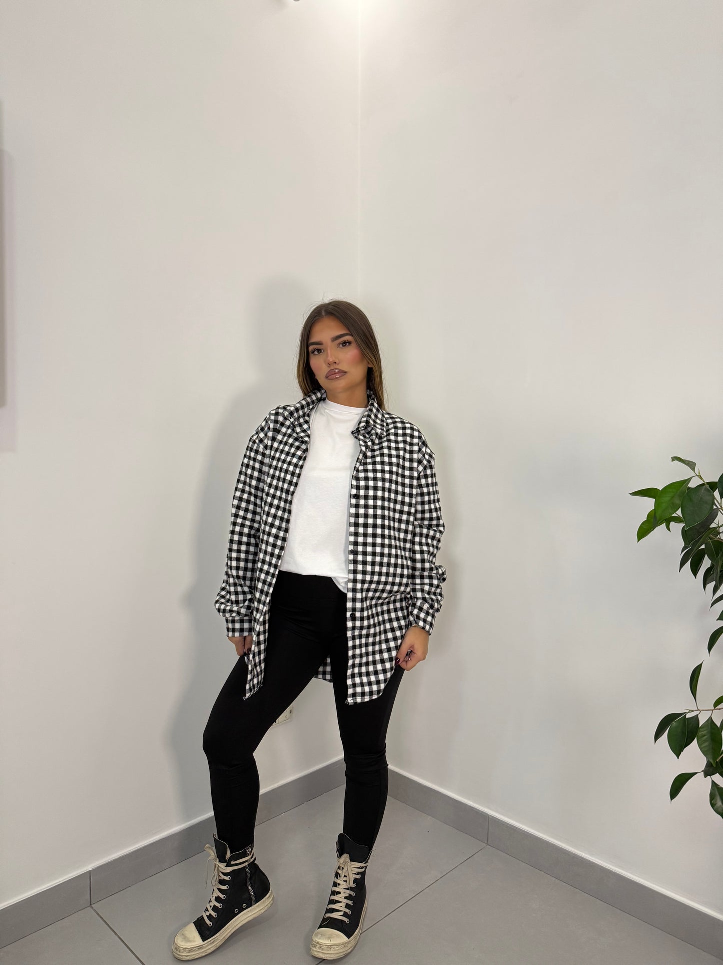 Leggings Amy Nero in licra LN44