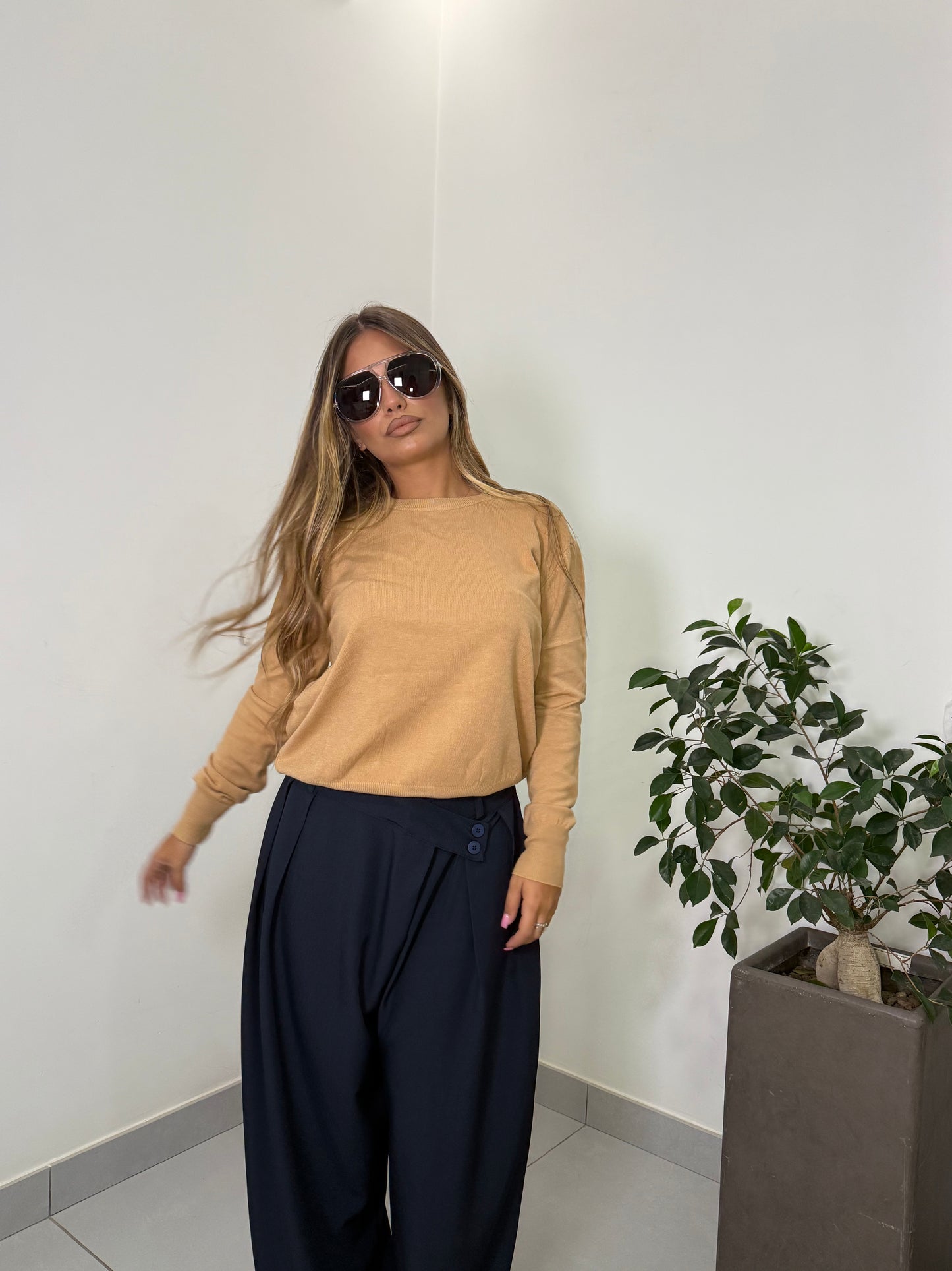 Pullover Softy Cammello H16-25