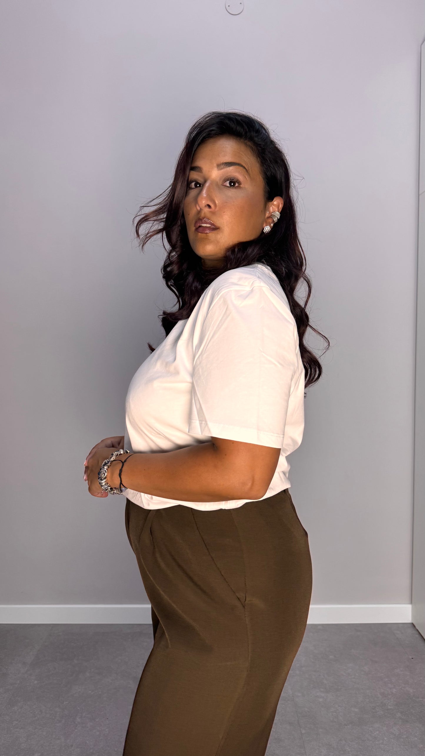 T-shirt Lumina bianca 8869