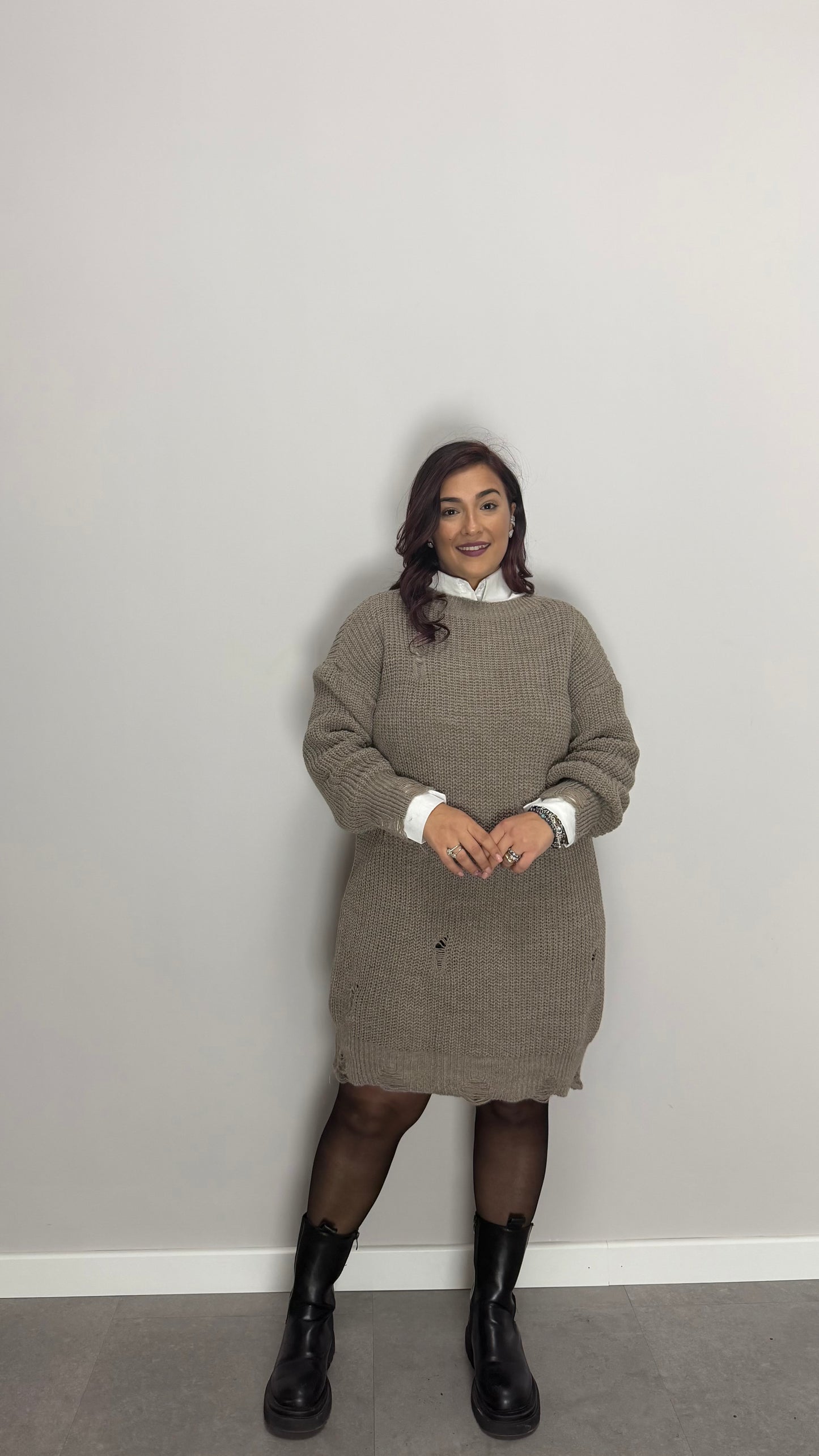 Maxi Pull Maya Beige 9141