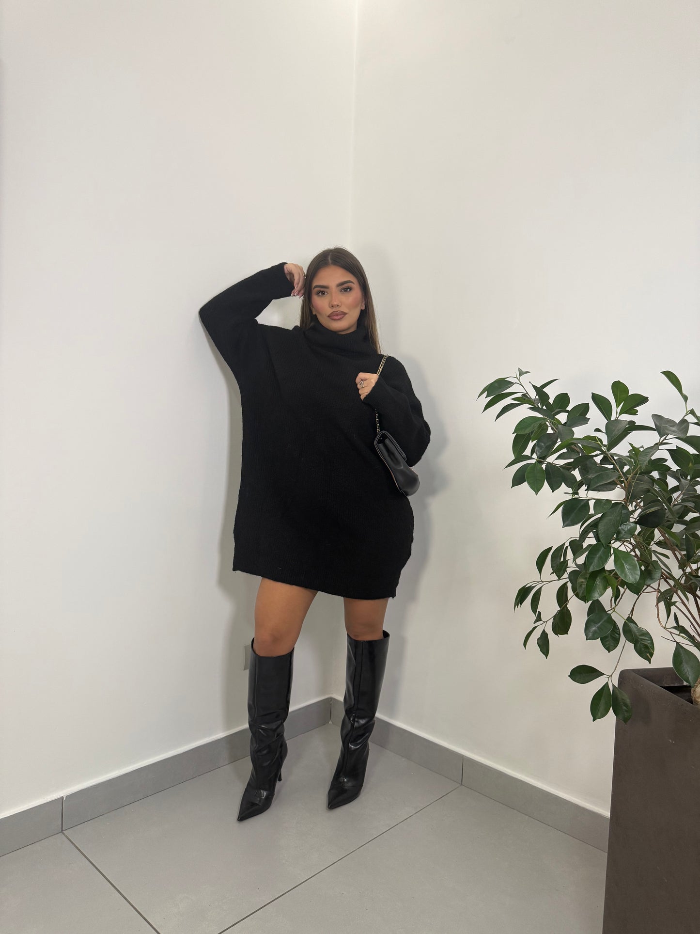 Maxi Pull Luna Lana Nera 24788