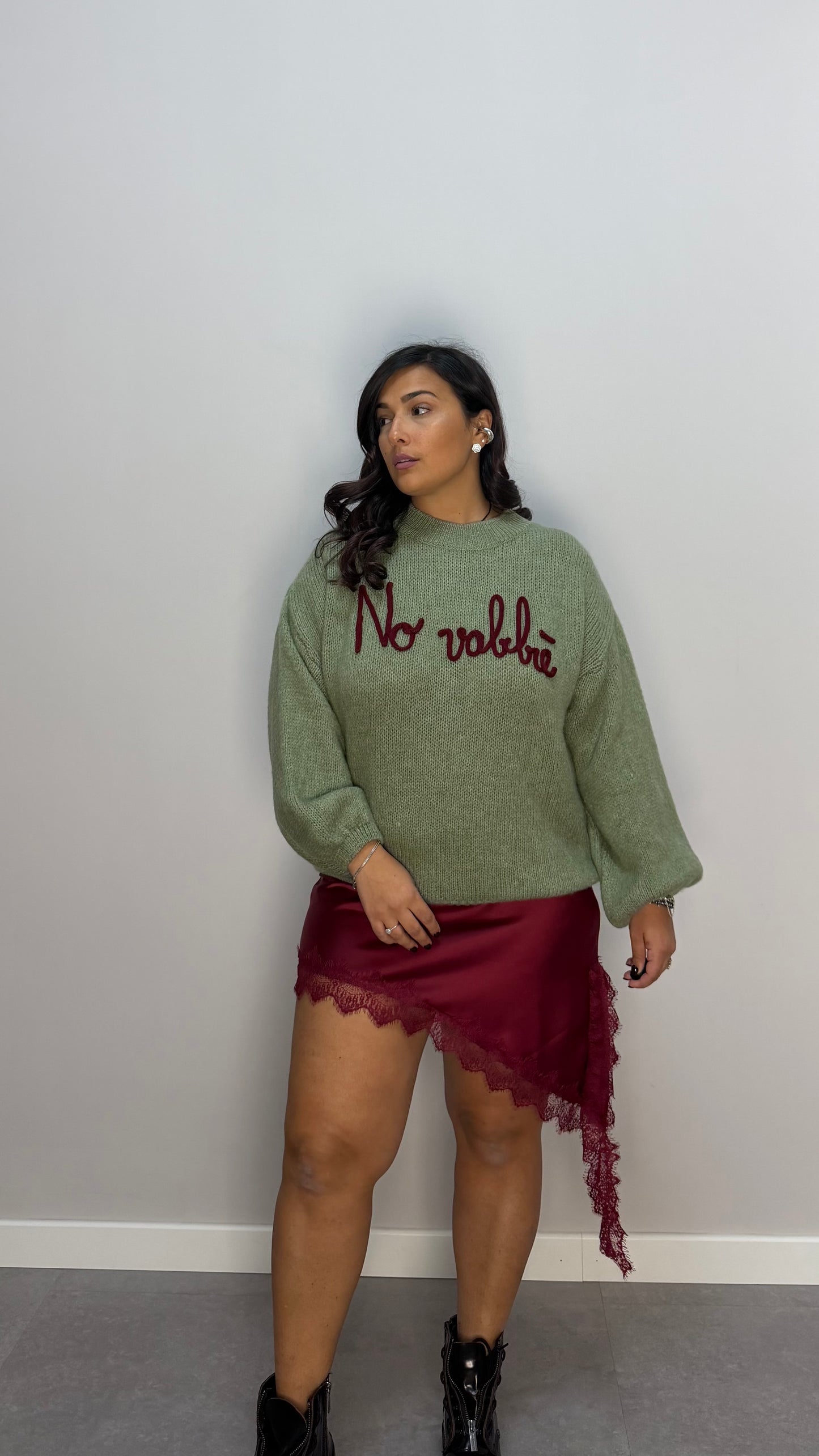 Gonna Mini romance bordeaux 14287