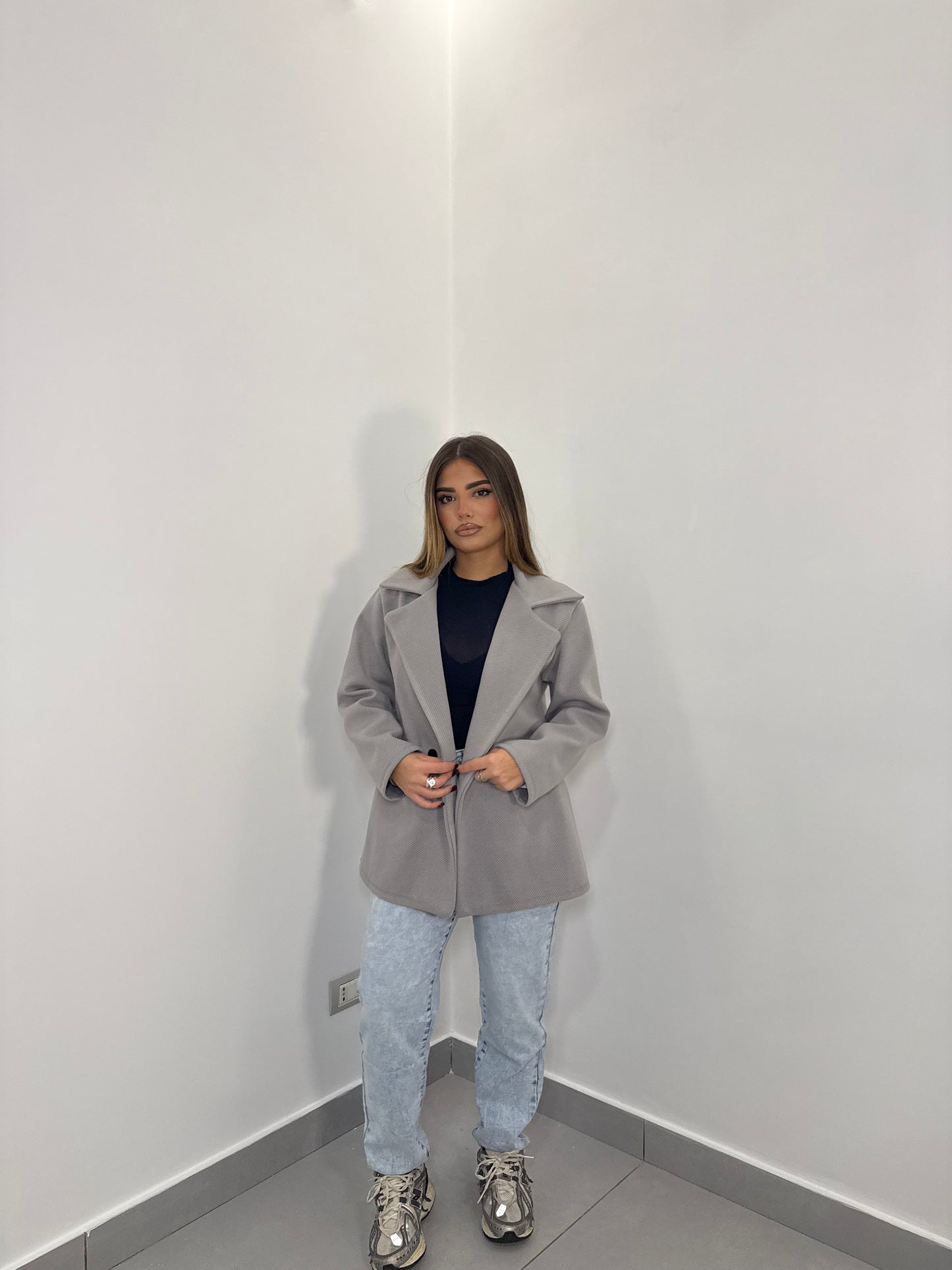 Cappottino a Giacca Nobile Linea Grigia GN44