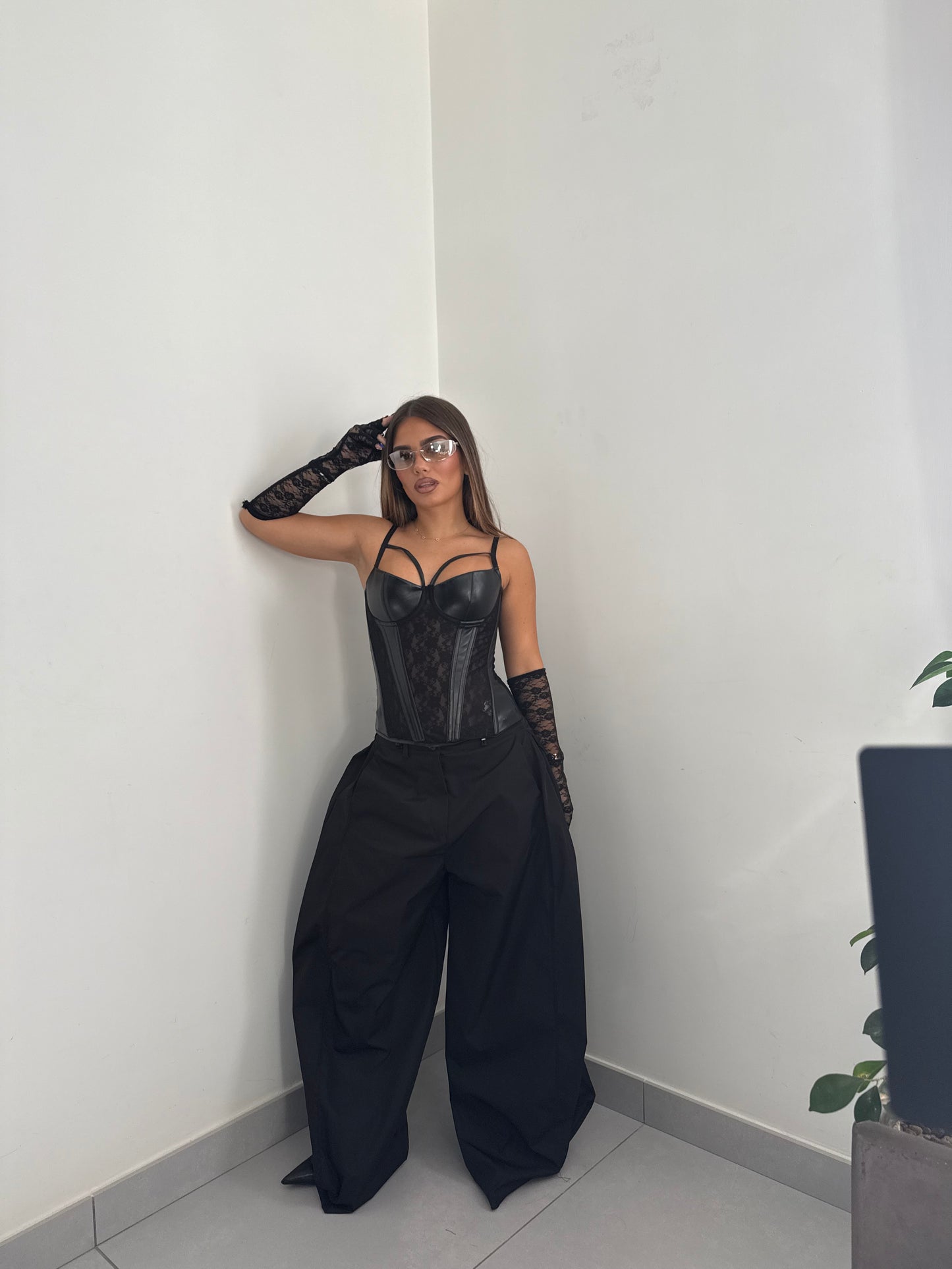 Pantalone Block Nero 31061