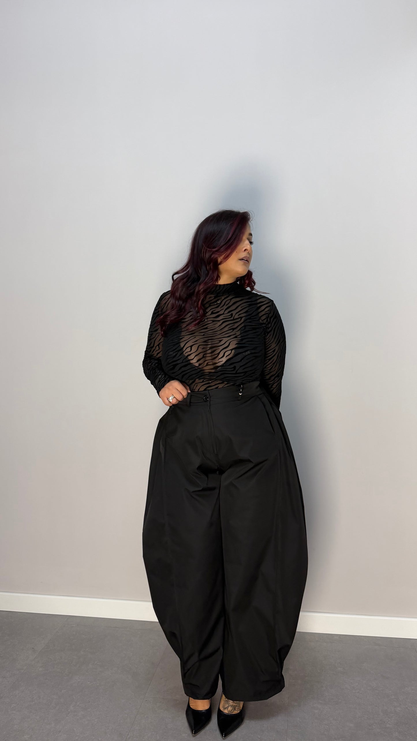 Body Veleid Zebra nero 16558