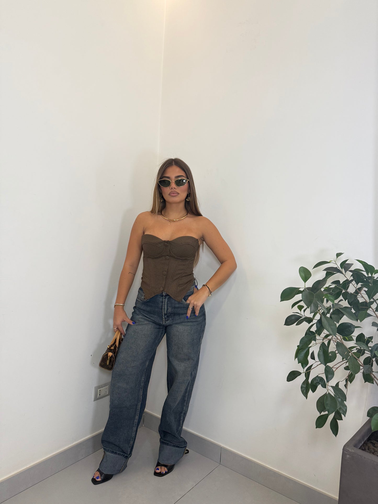 Jeans Sixte Top Quality con Foulard 3801