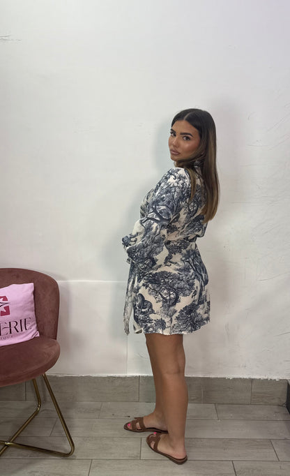 Dress BookTote Blu a portafoglio 668088