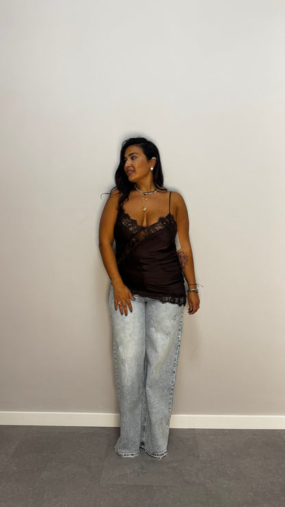 Top Camelia Marrone 7805