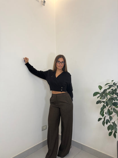 Pantalone Studios marrone top quality CR11304