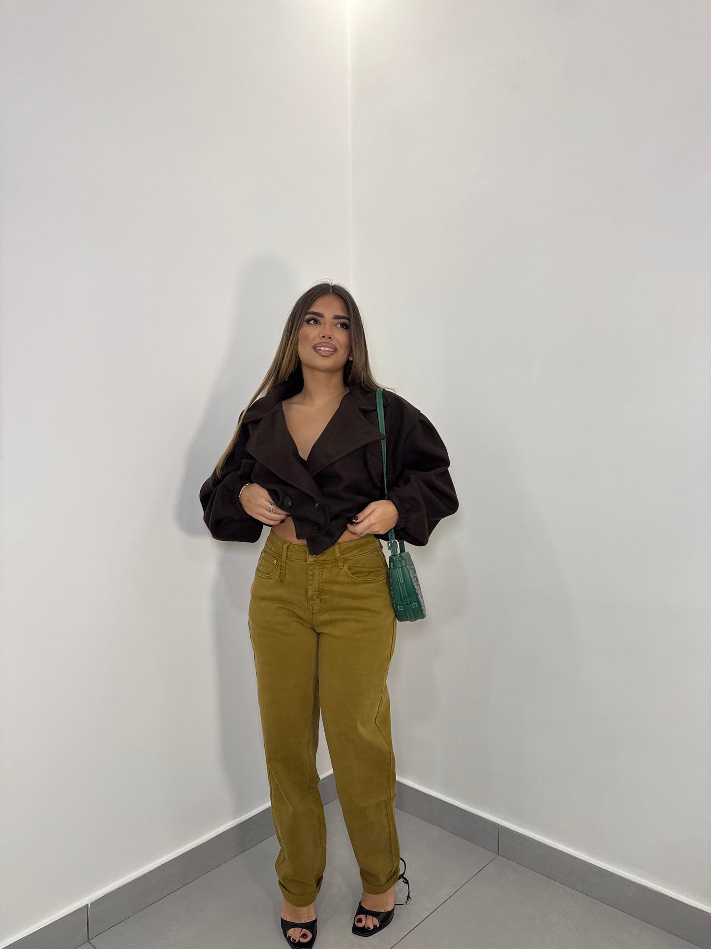 Jeans Mostard Senape YD8197-1