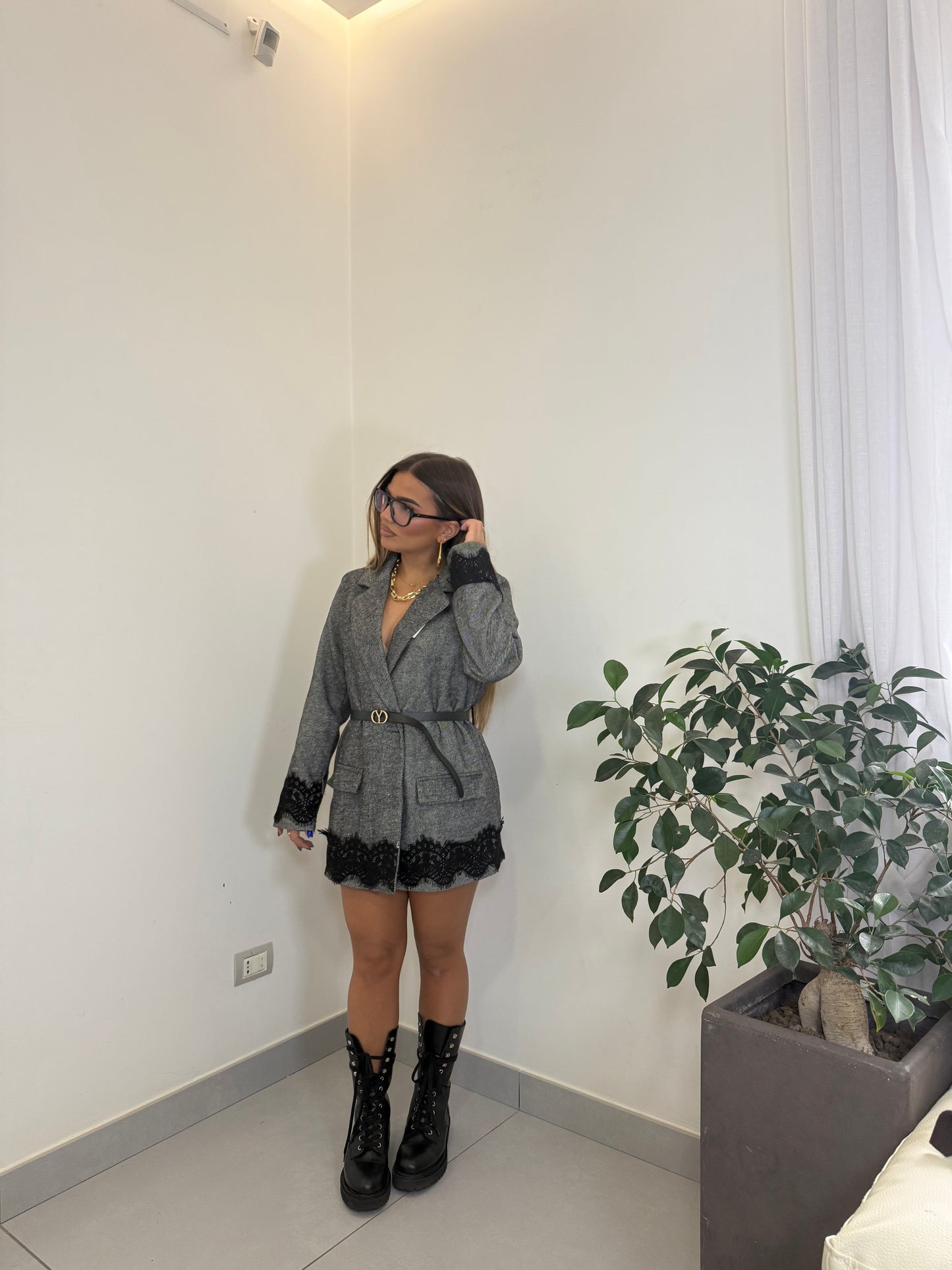 Giacca Filigrana in Lana 7920