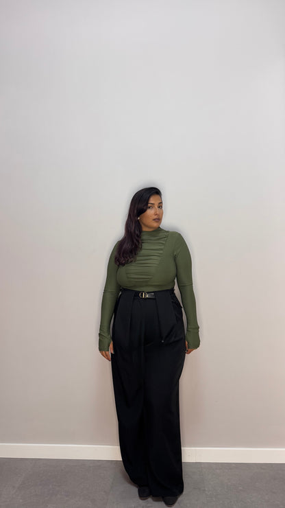 Pantalone Iconico Nero 18186