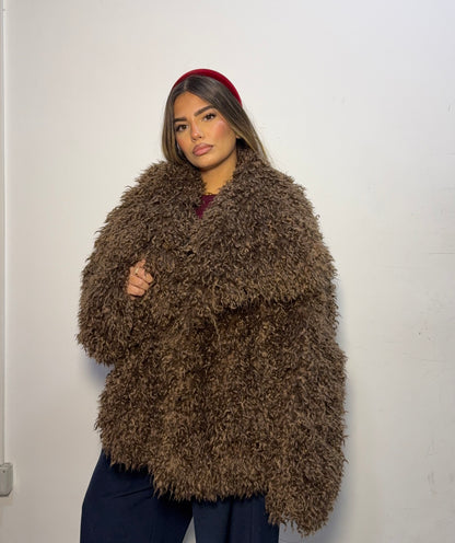 Ecofur Mongolia Riccia Marrone 274011