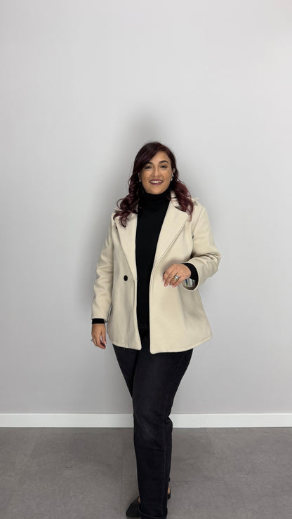 Cappottino a Giacca Nobile Linea Beige GN44