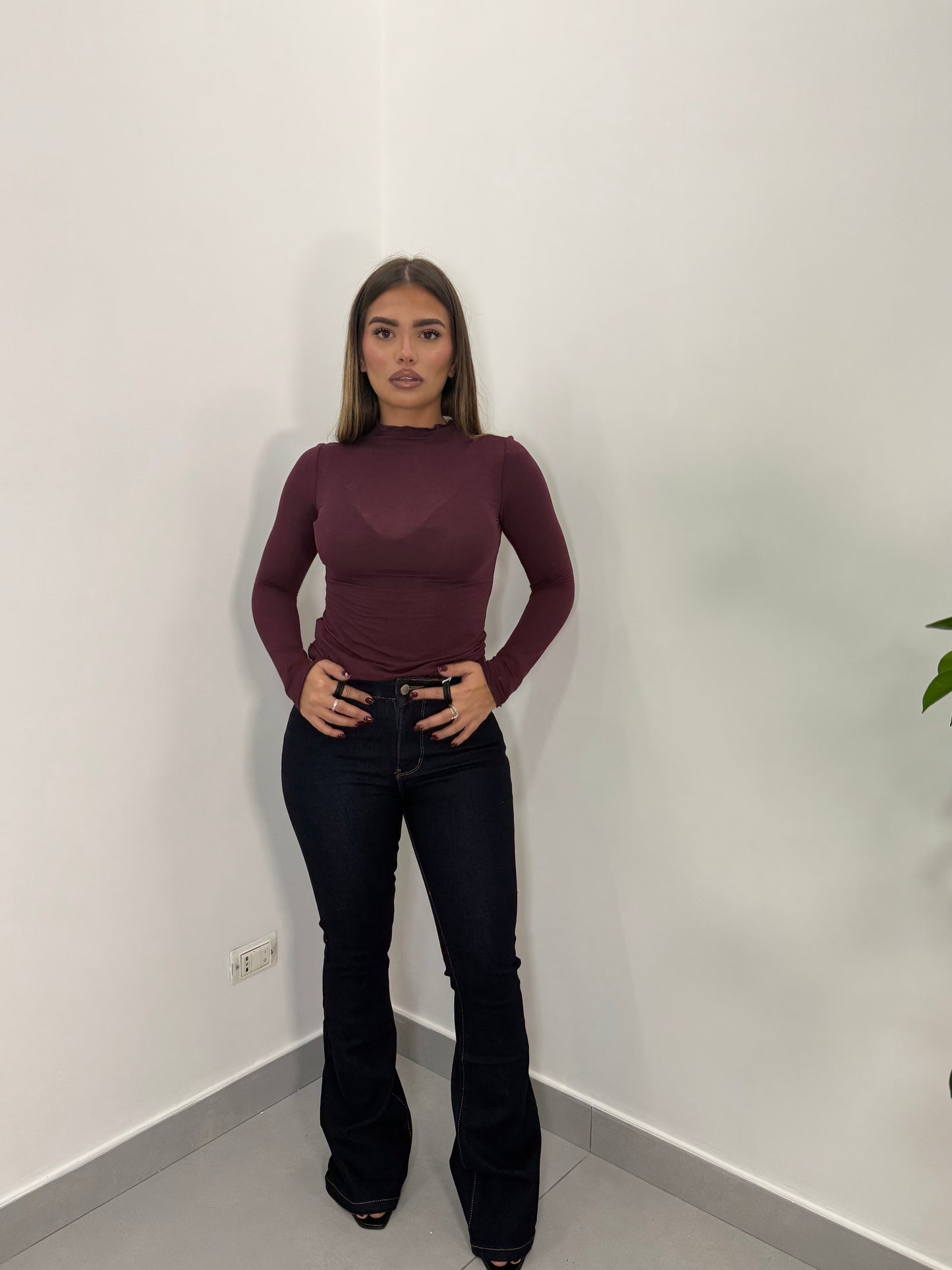 Jeans Emma con Zampa CZ061