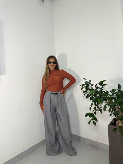 Pantalone Iconico Grigio 18186