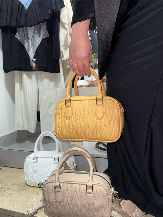 BORSA TRENDY GIALLA