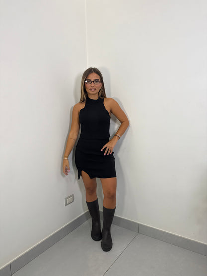 Coordinato Tiffany Nero G203