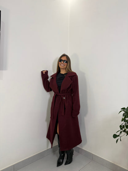 Cappotto Metropoli Bordeaux 8505