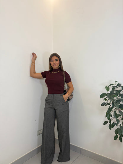 Pantalone Studios top Quality Grigio CR11304