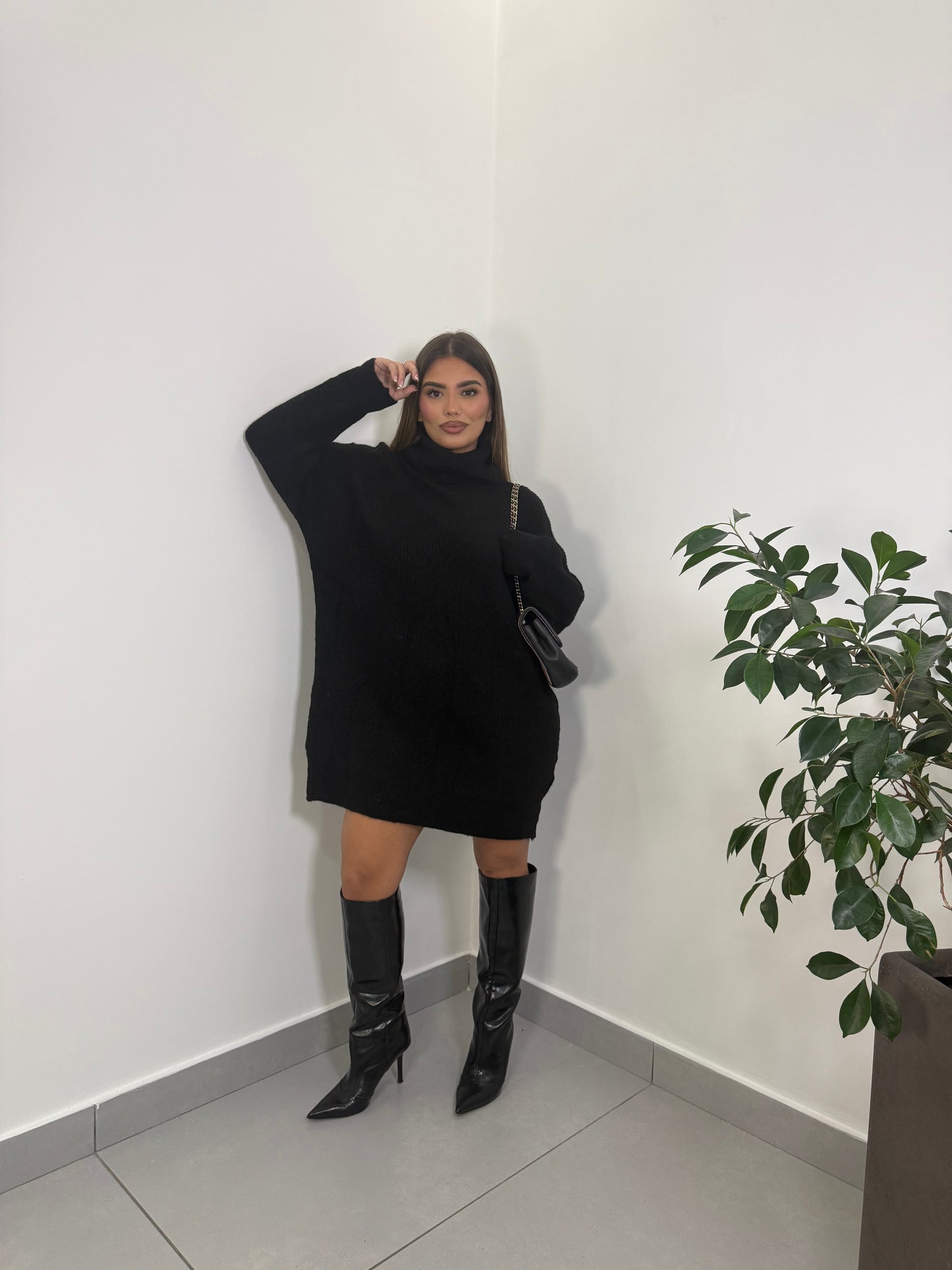 Maxi Pull Luna Lana Nera 24788