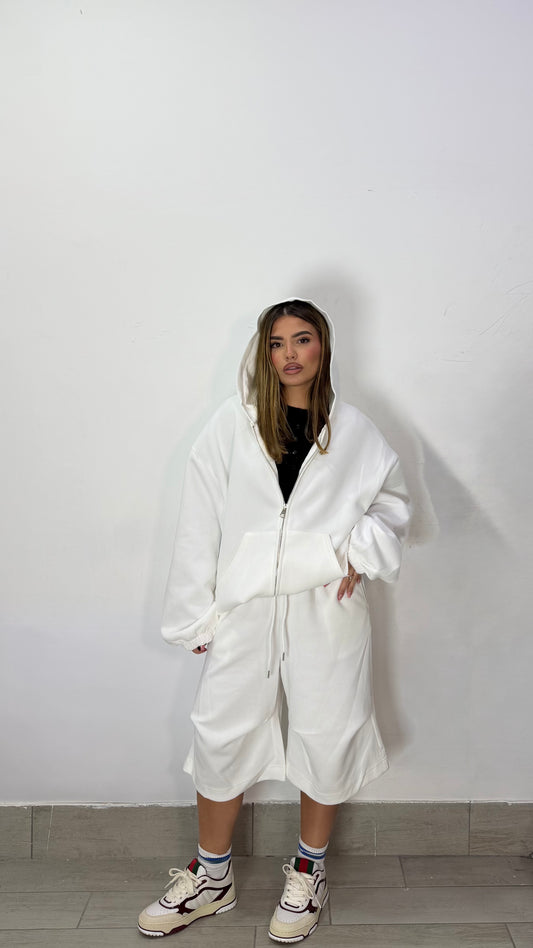 Coordinato Midtown in Tuta Bianco W50162