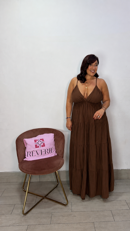 Dress Onda Marrone 9295
