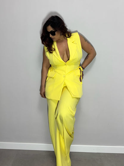 TAILLEUR  STRINGATO giallo