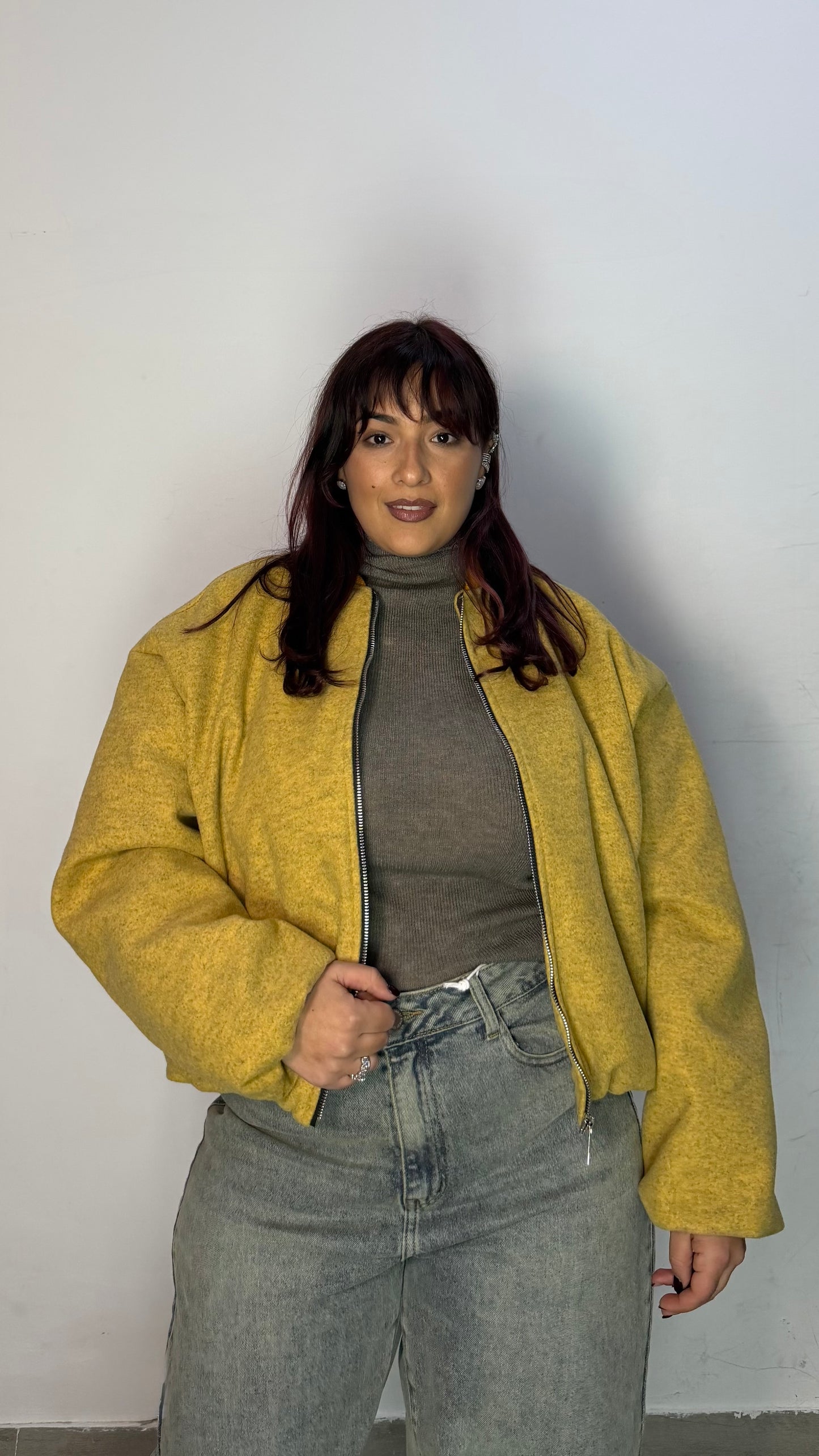 Bomber Dalia Senape SWD6790