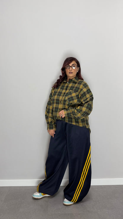 Pantalone in tuta ballons Adid con strisce Gialle HX7626