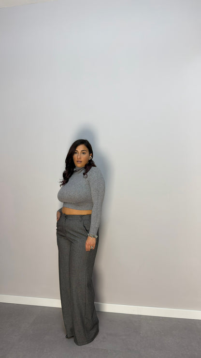 Pantalone Studios top Quality Grigio CR11304