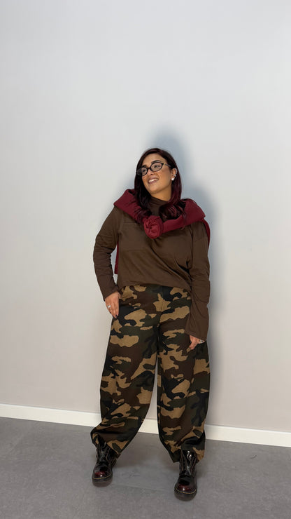 Pantalone Ryan Militare 6740