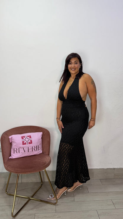 Dress Florence Nero in pizzo 22783