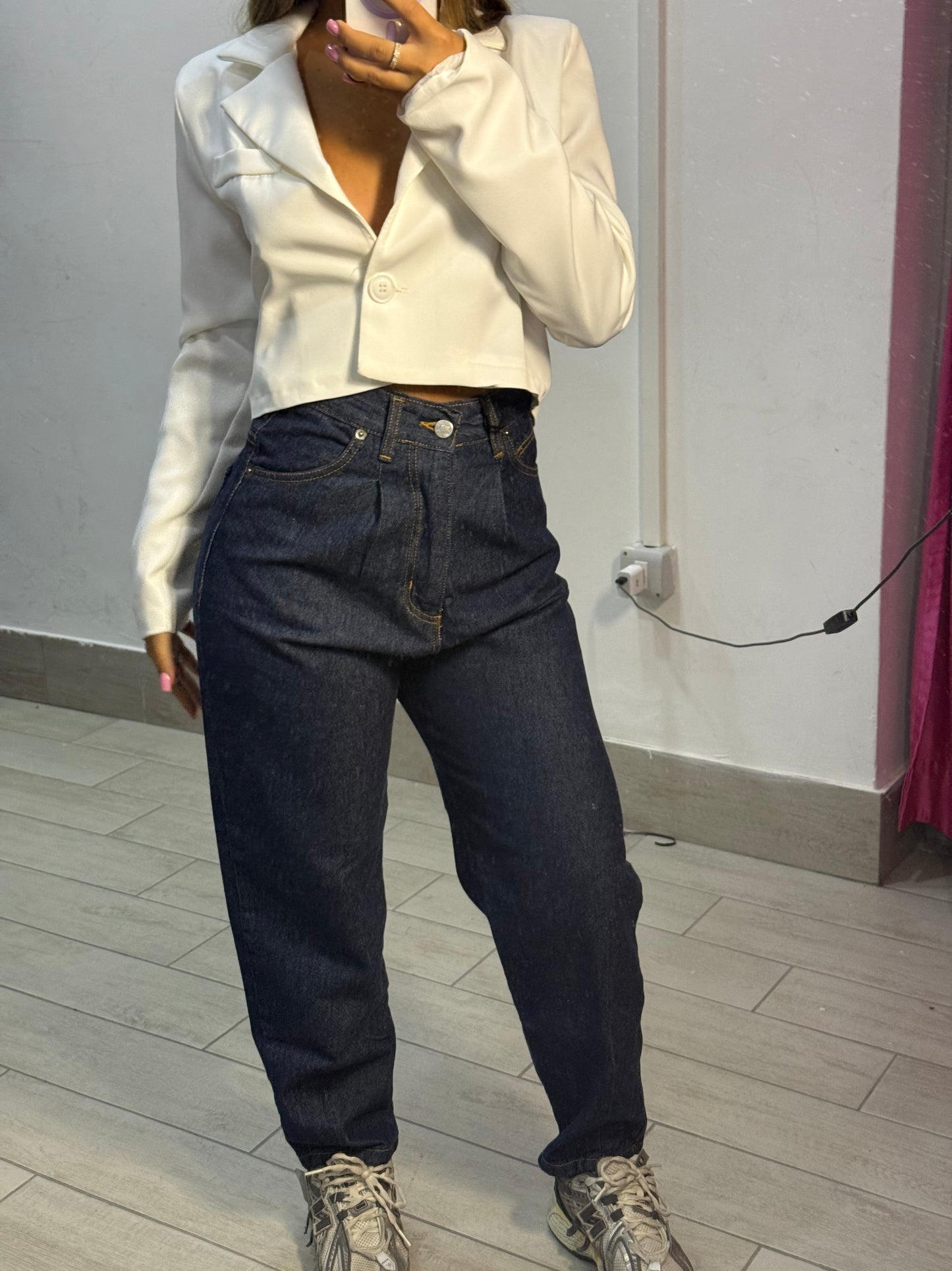 jeans blu scuro 6199