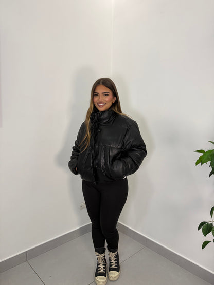 Bomber Bomi Ecopelle Nero 21212