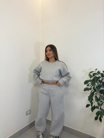 Tuta Cleo Grigia Felpata 43770/784