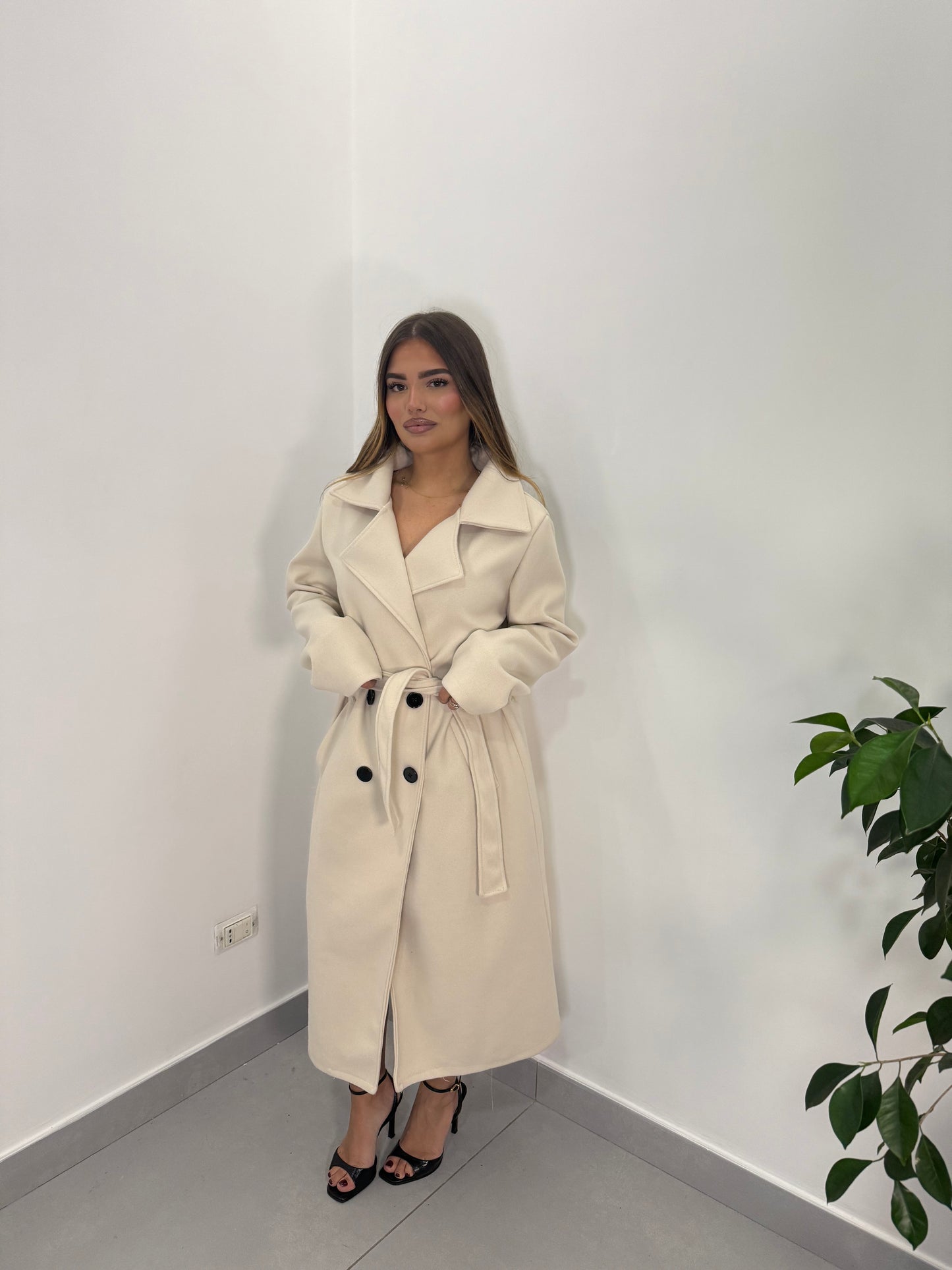 Cappotto Metropoli Panna 8505