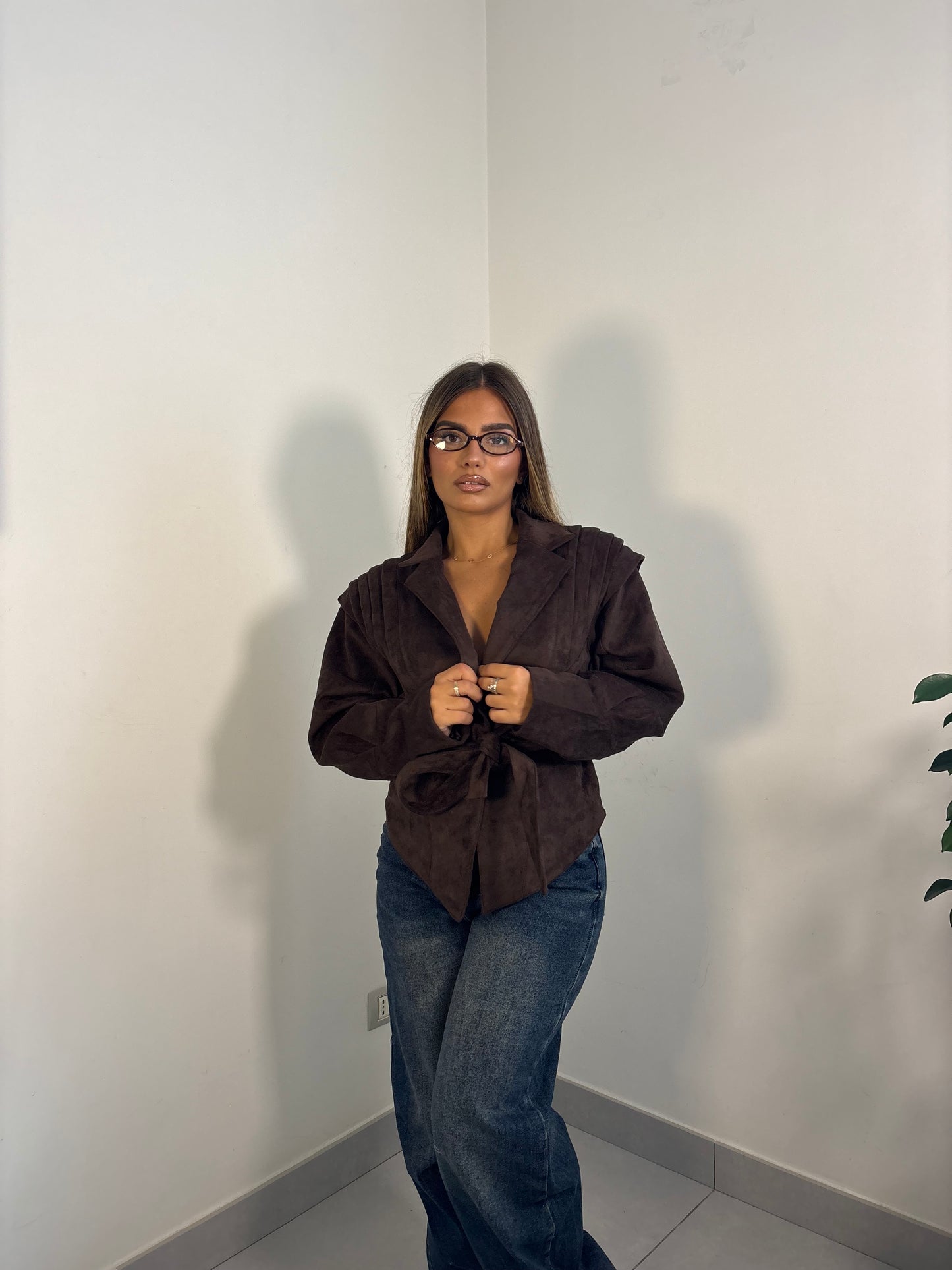 Giacca Deer marrone 2892