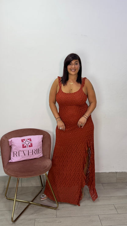 Dress Zora Ruggine 22816