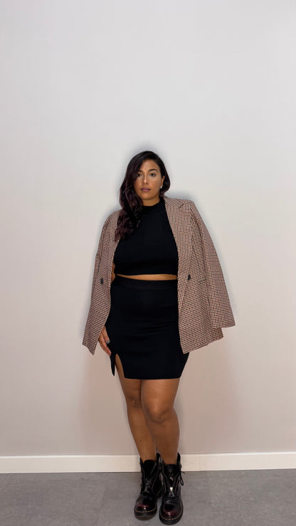 Coordinato Tiffany Nero G203