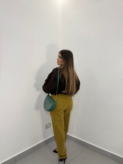 Jeans Mostard Senape YD8197-1