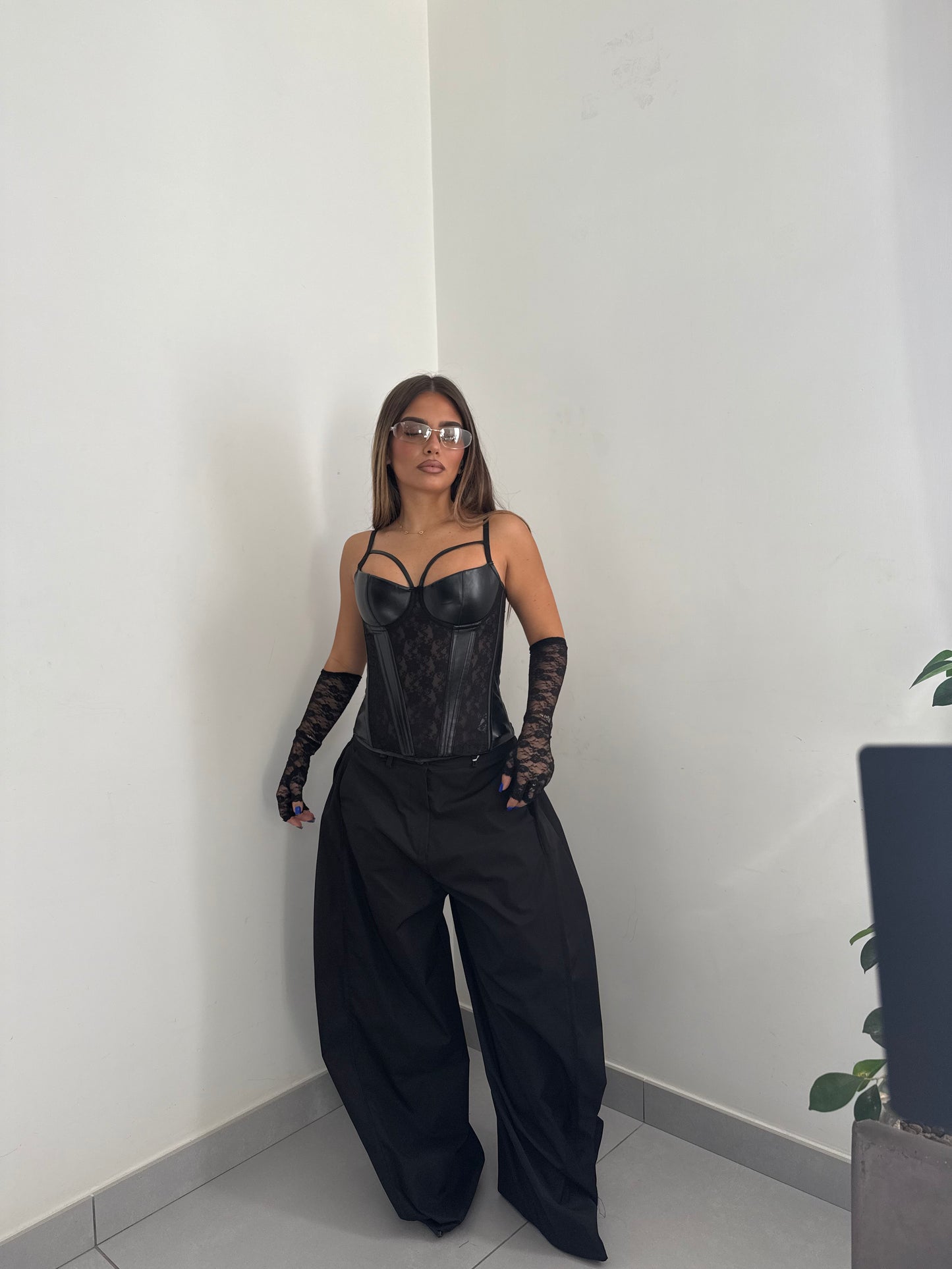 Pantalone Block Nero 31061