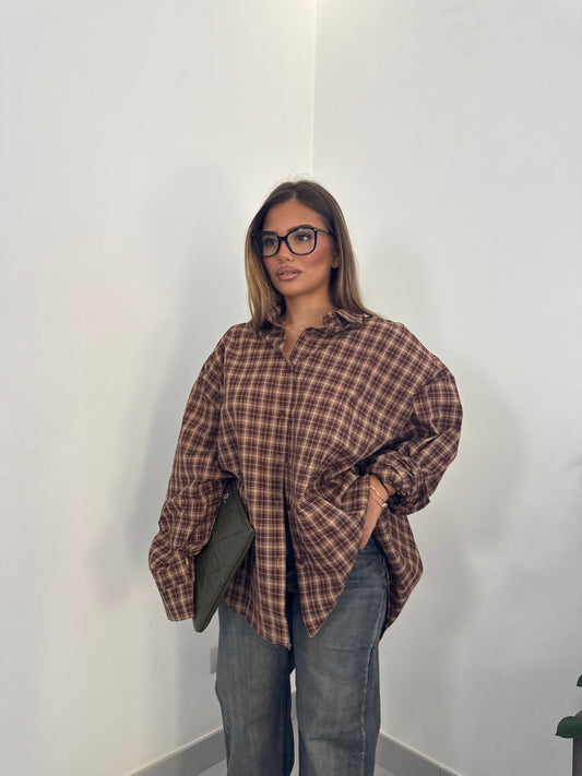 Camicia Brown Roots W42531