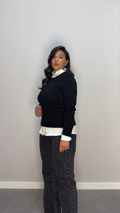 Pullover Softy Nero 0801