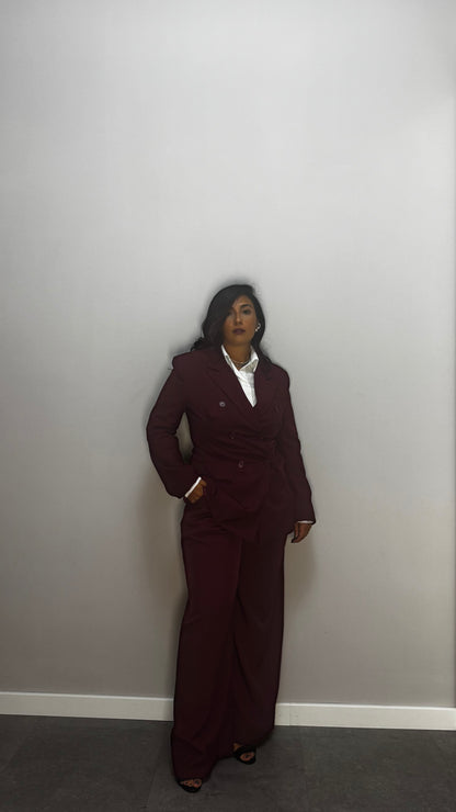 Tailleur Essenza Bordeaux 86269