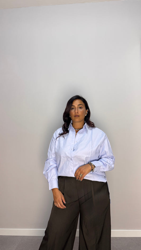 Camicia Oxford Azzurra G322