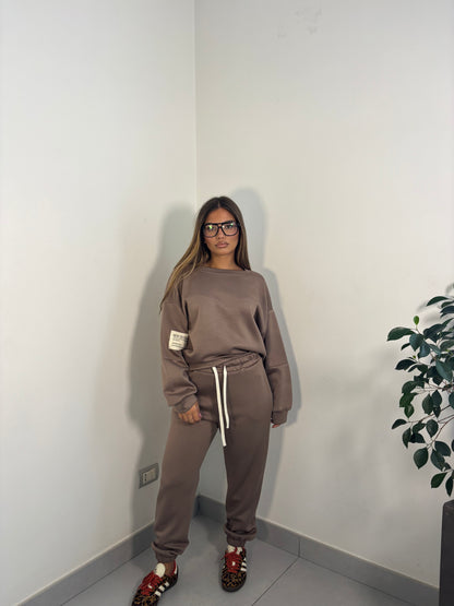 Coordinato Comfy Tortora 9875
