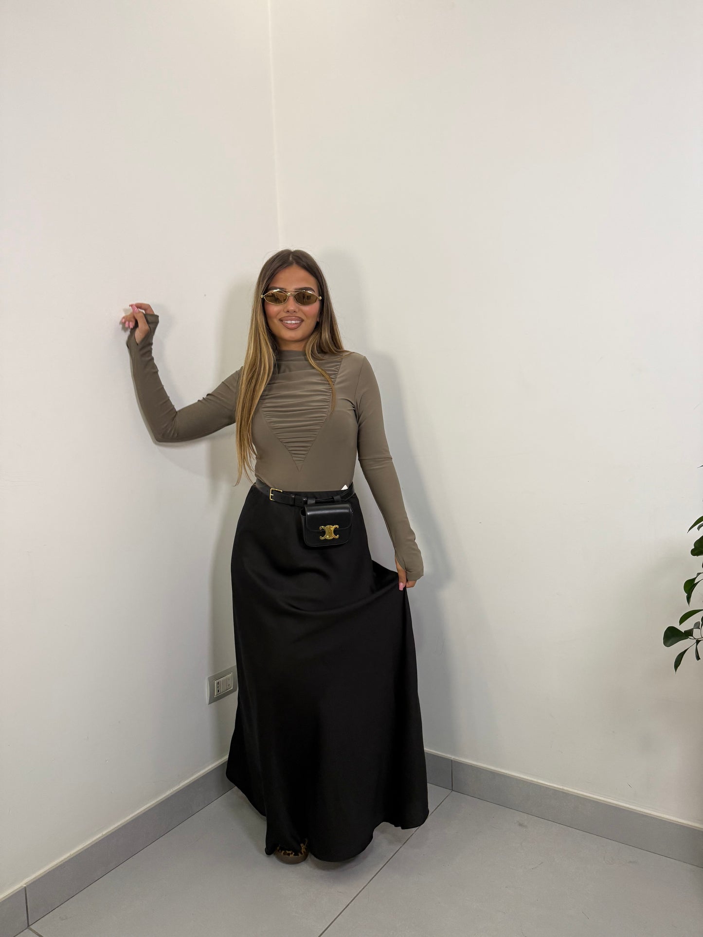 Gonna Ninfea Nera 3390