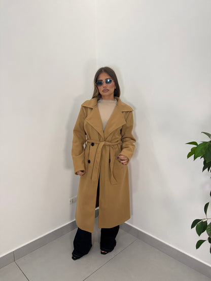 Cappotto Metropoli Cammello 8505