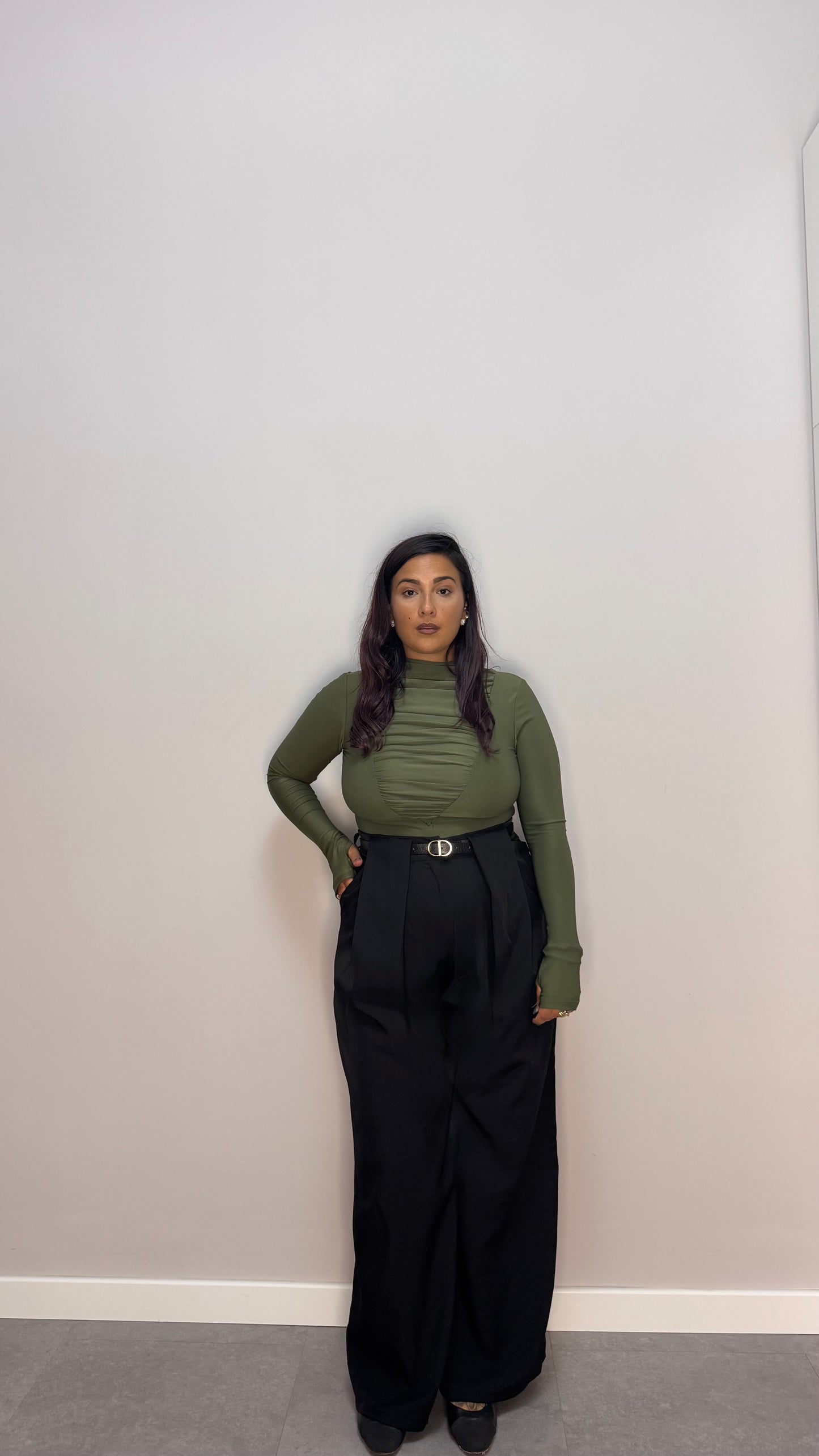 Pantalone Iconico Nero 18186